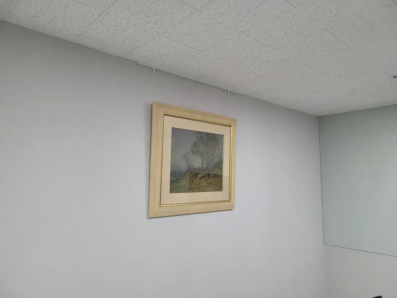 사무실 복도와 회의실 그림 설치 사진 9