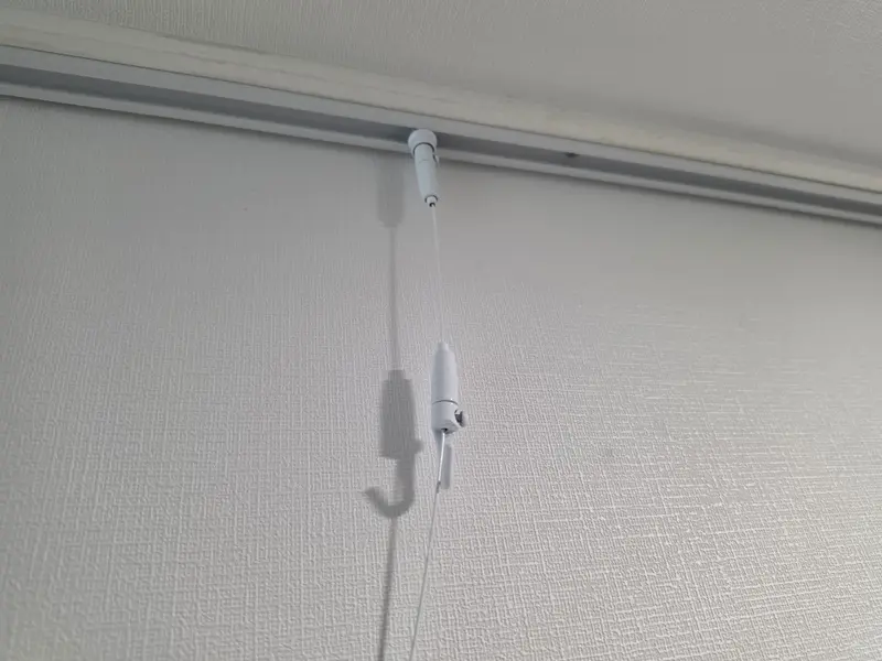 와이어에 고리 끼우기